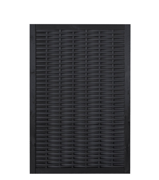 Levegg polyrotting svart 120 × 180 cm